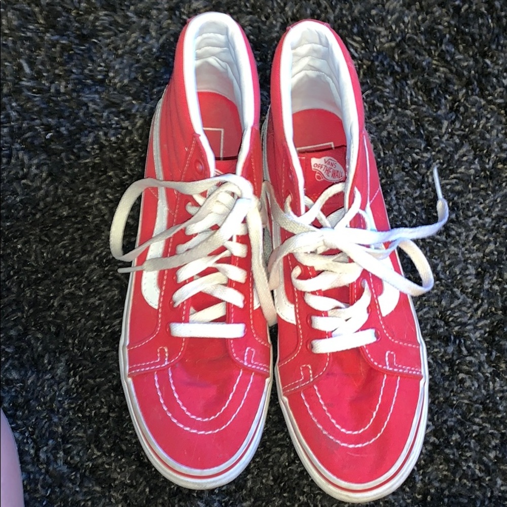 Red Vans - Picture 2 of 3